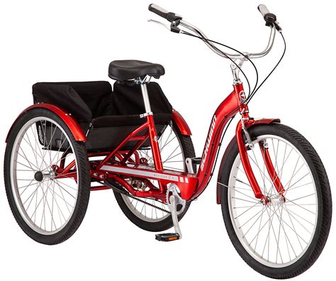 This item: Schwinn Meridian Adult Trike, Three Wheel Cruiser Bike, 7-Speed, 26-Inch Wheels, Cargo Basket, Periwinkle $2,921.18 $ 2,921 . 18 Get it 18 - 24 Jul
